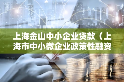 上海金山中小企业贷款(上海市中小微企业政策性融资担保基金管理中心) 上海金山中小企业贷款(上海市中小微企业政策性融资担保基金管理中心)