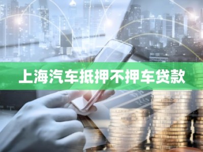 上海汽车抵押不押车贷款